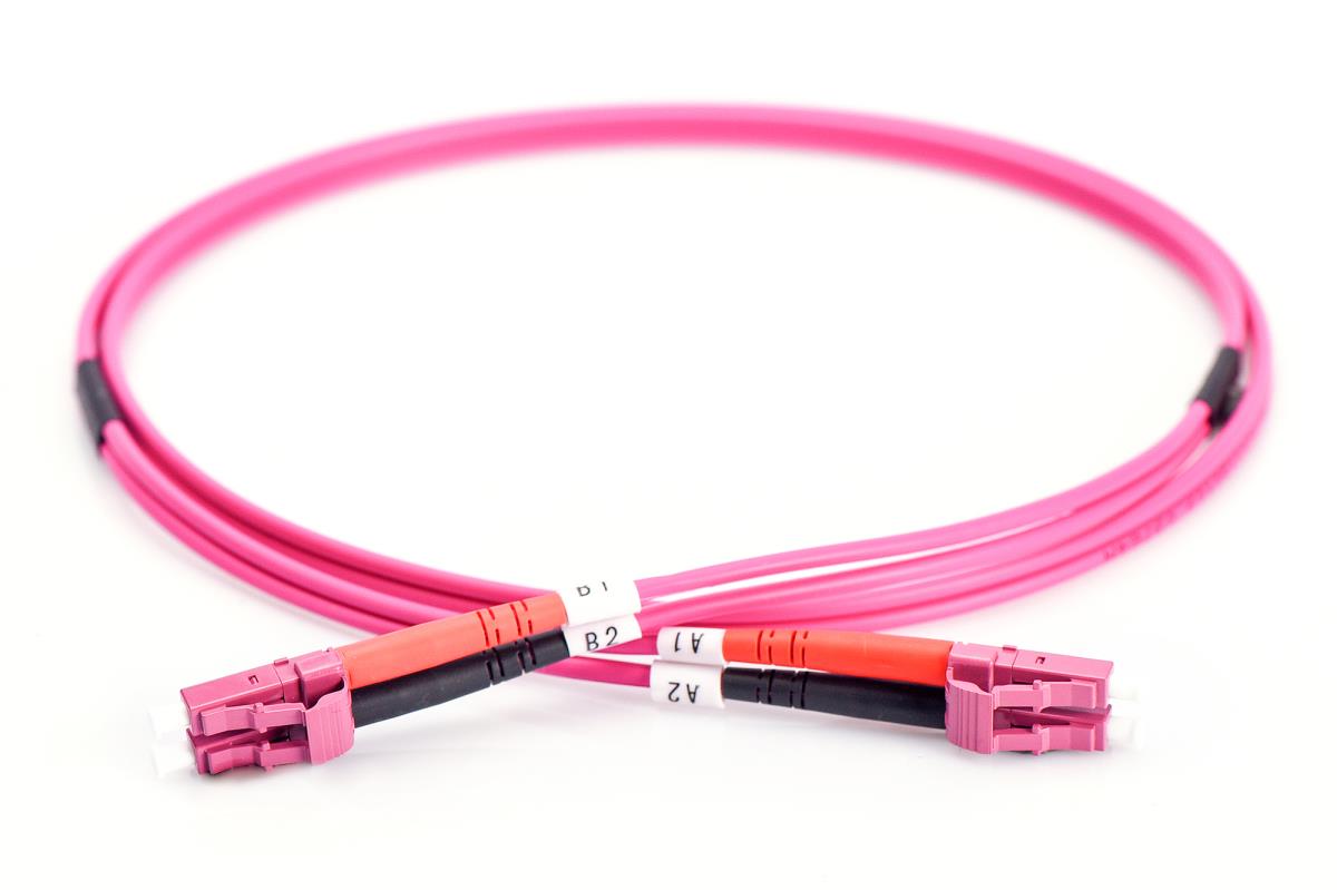 EU Product - Fiber Optic Multimode Patchcord, OM4, LC / LC thumbnail