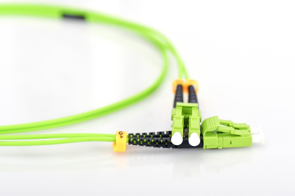 EU Product - LWL Patchkabel LC -> LC 10.00m Multimode Duplex OM5 thumbnail