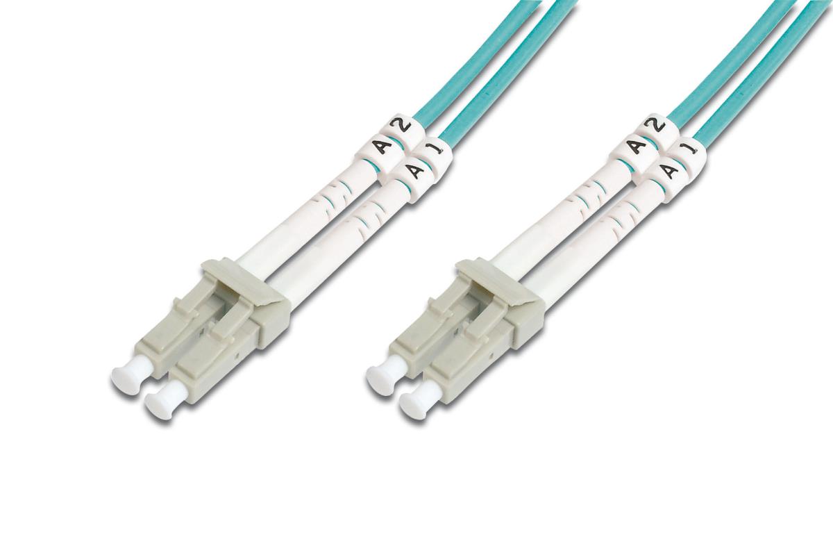 EU Product - LWL Patchkabel LC -> LC 15.00m Multimode Duplex OM3 thumbnail