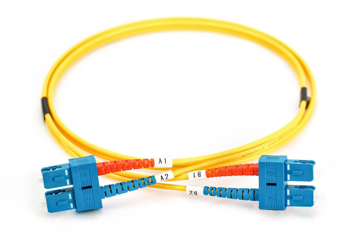 EU Product - LWL Patchkabel SC -> SC 1.00m Singlemode Duplex OS2 thumbnail