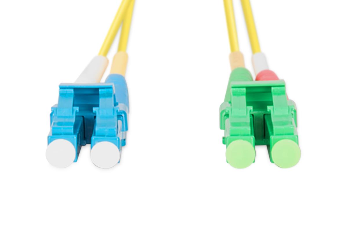 EU Product - LWL Patchkabel LC(APC)-> LC 2m Singlemode Duplex OS2 thumbnail