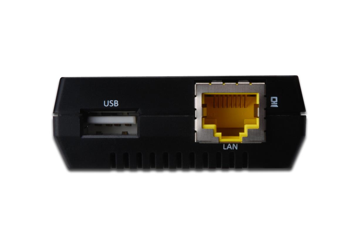 EU Product - USB-Netzwerkserver 1-Port +Printserver, NAS-&USB-HUB thumbnail