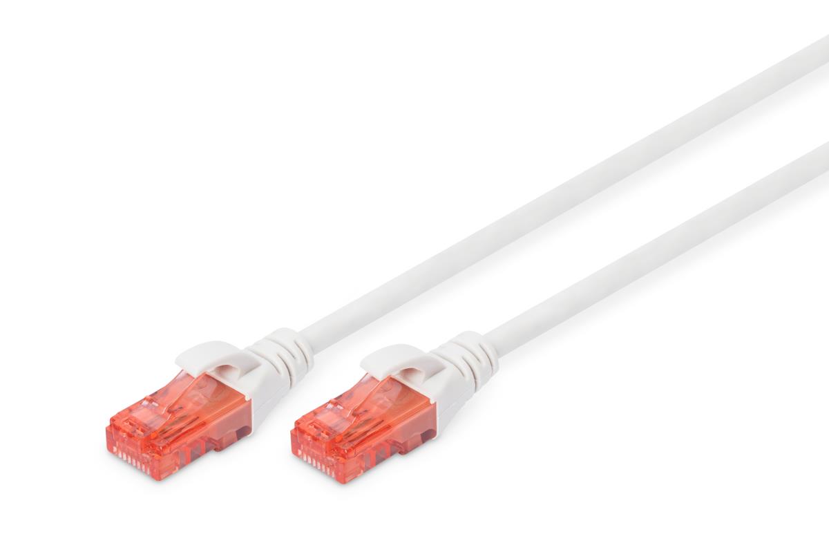 EU Product - CAT 6 U/UTP Patchkabel - LSZH, 5m, wei� thumbnail