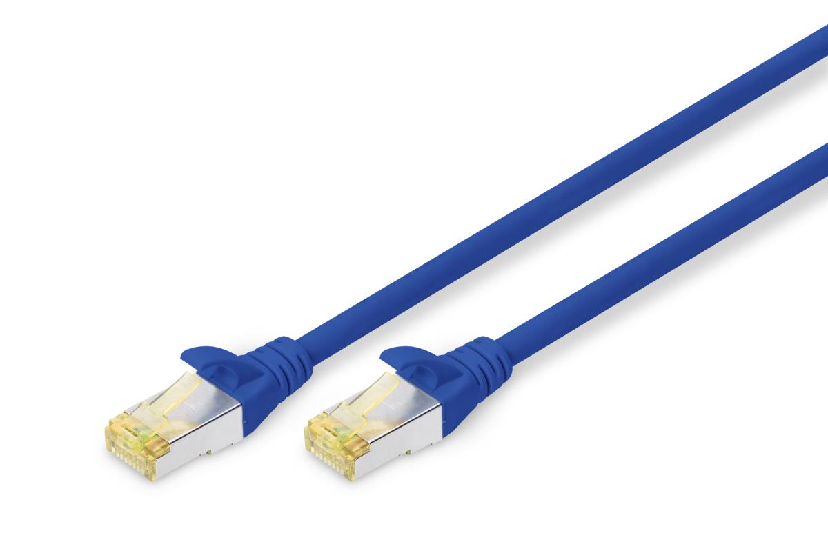 EU Product - CAT 6A S/FTP Patchkabel, 1m, blau thumbnail