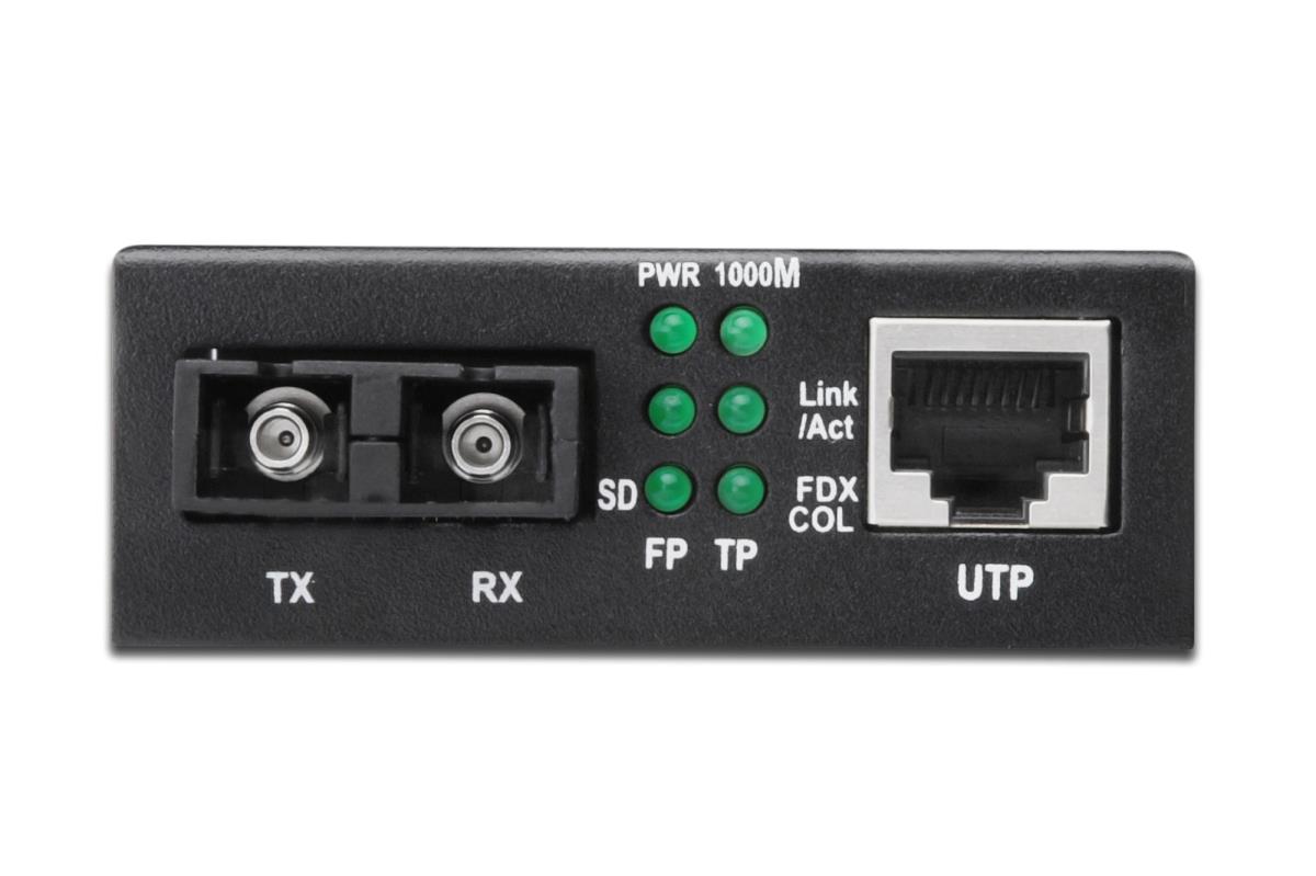 EU Product - Medienkonverter Gigabit       RJ45/SC Singelmode thumbnail