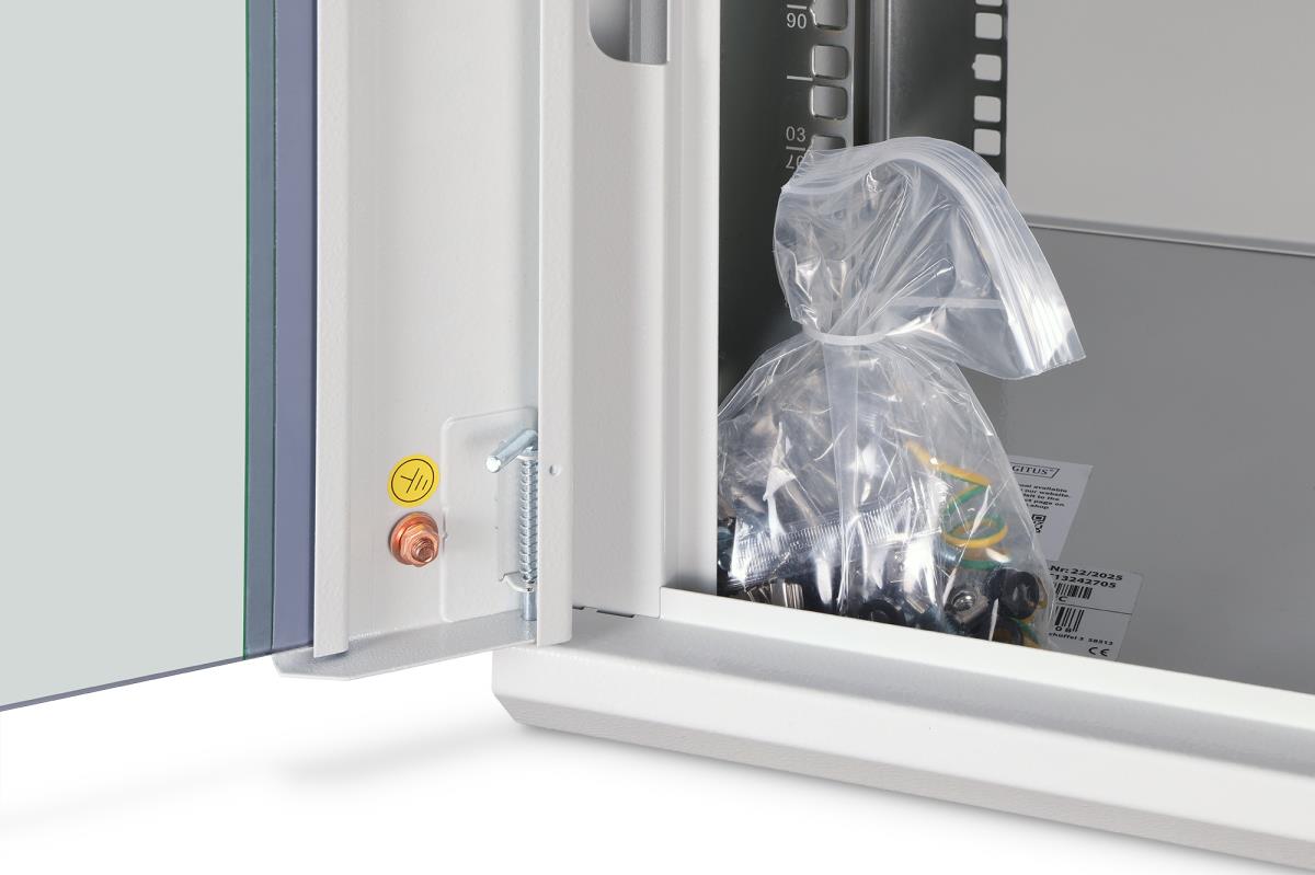 9U WALL CABINET 474X600X450MM GRY thumbnail
