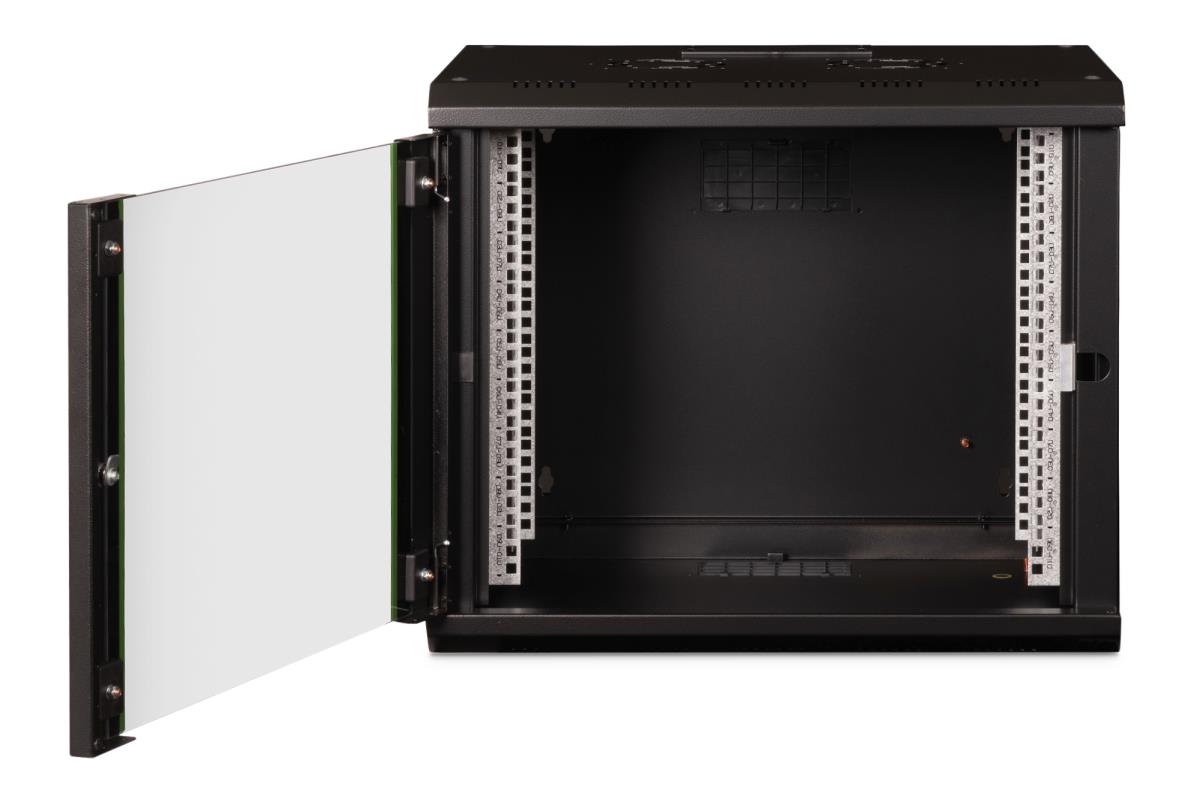 9U WALL CABINET 509X600X450MM BLK thumbnail