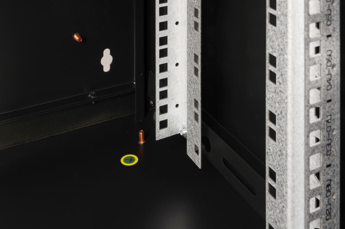 9U WALL CABINET 509X600X450MM BLK thumbnail