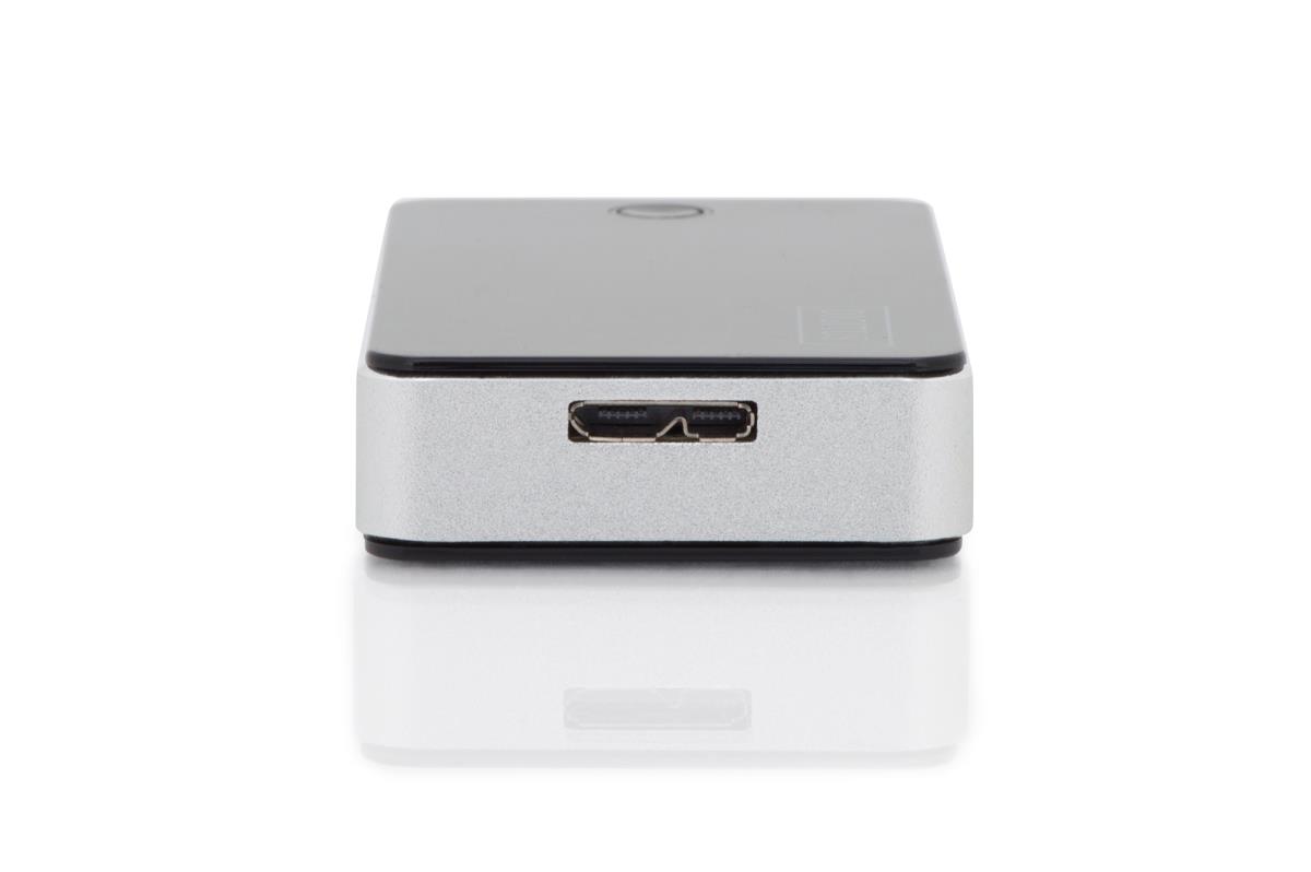 EU Product - Card Reader USB3.0, extern, schwarz-silber thumbnail
