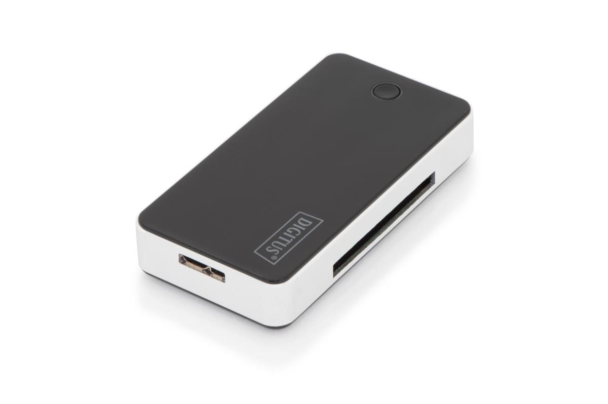 EU Product - Card Reader USB3.0, extern, schwarz-silber thumbnail