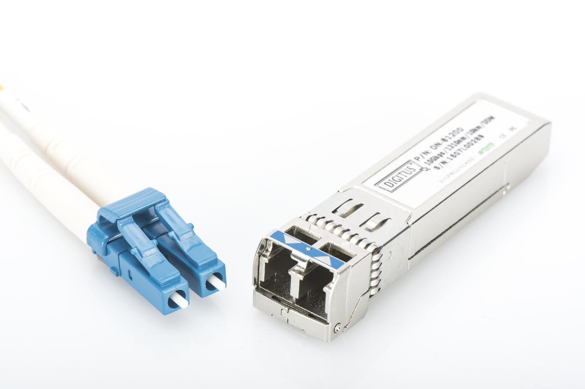 EU Product - mini GBIC (SFP) Modul, 10 Gbps, 0,3km, DDM Funktion thumbnail