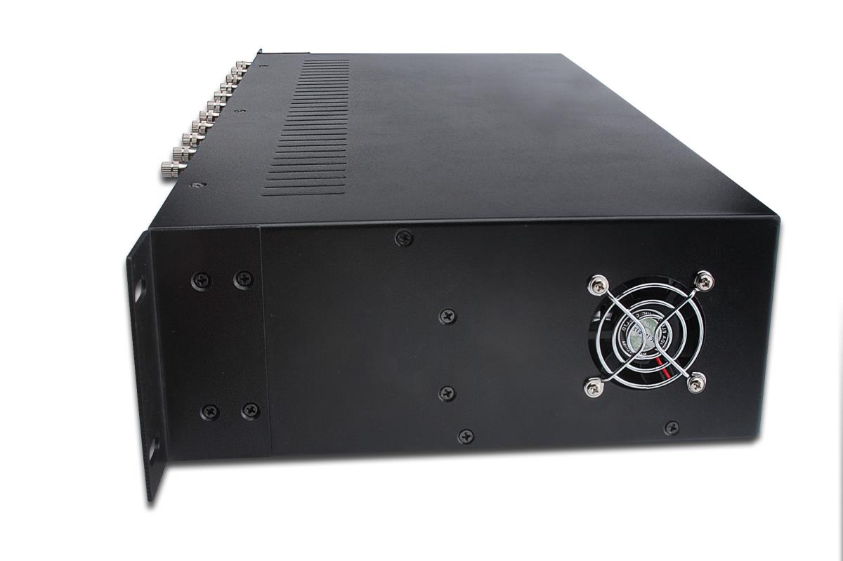 EU Product - Medienkonverter Chassis 2HE 14-Slots schwarz thumbnail