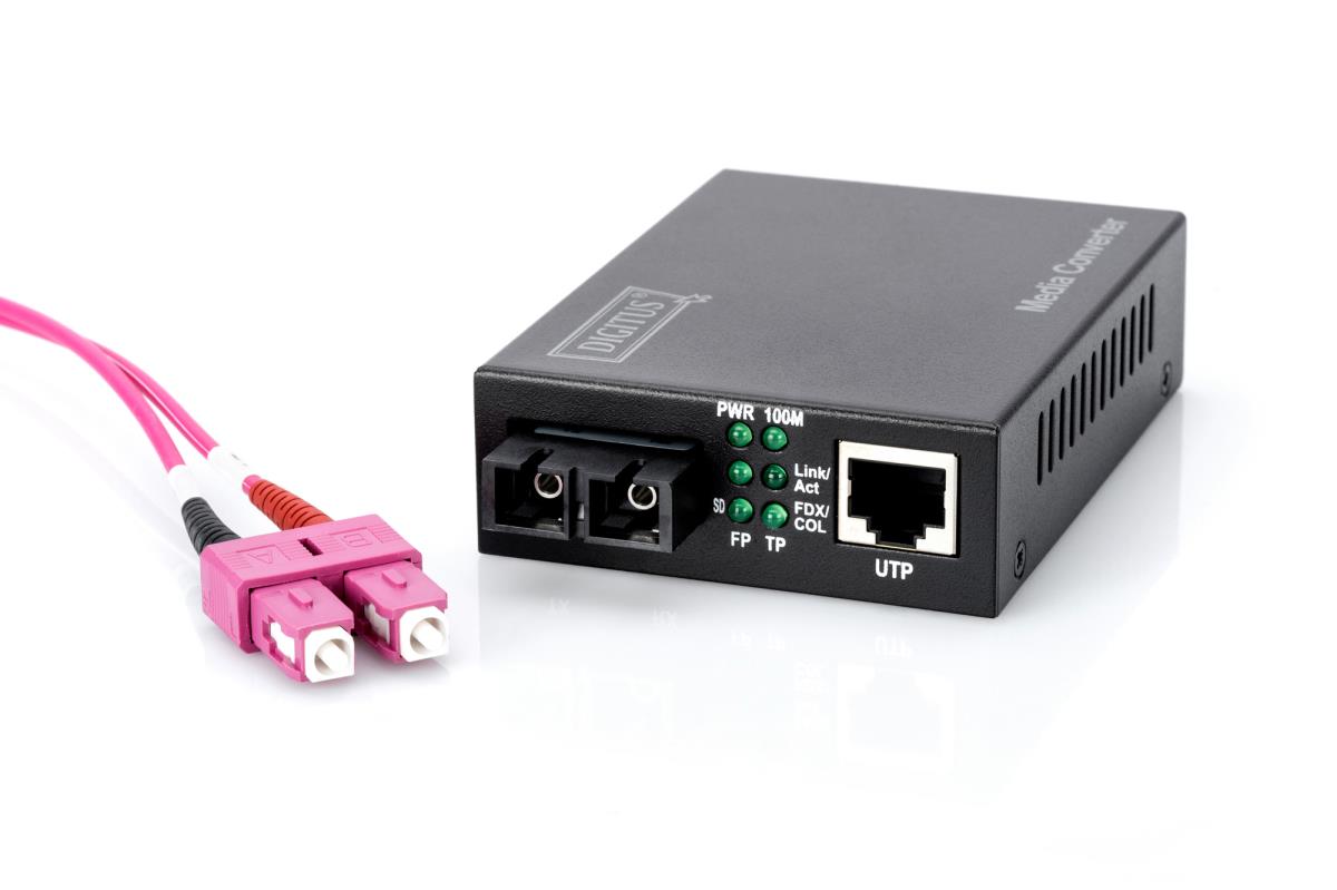 EU Product - Medienkonverter Fast Ethernet RJ45/SC Multimode thumbnail