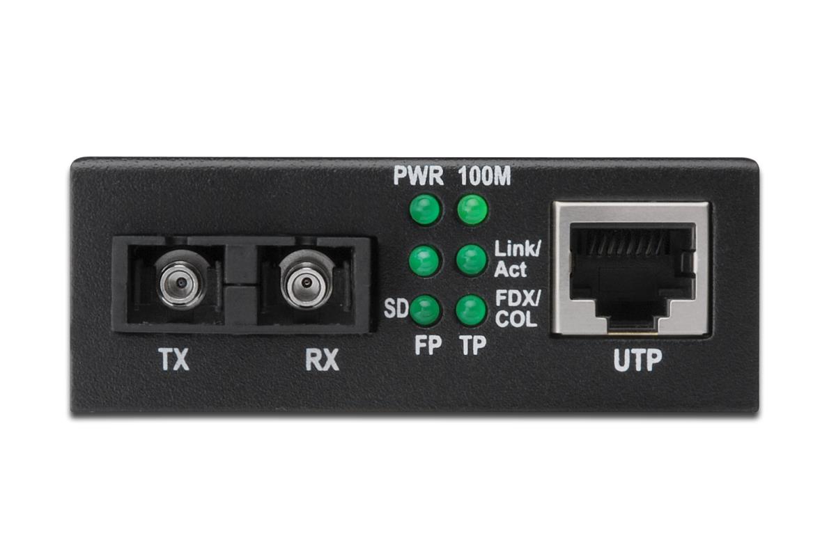 EU Product - Fast Ethernet Media Converter, RJ45 / SC thumbnail