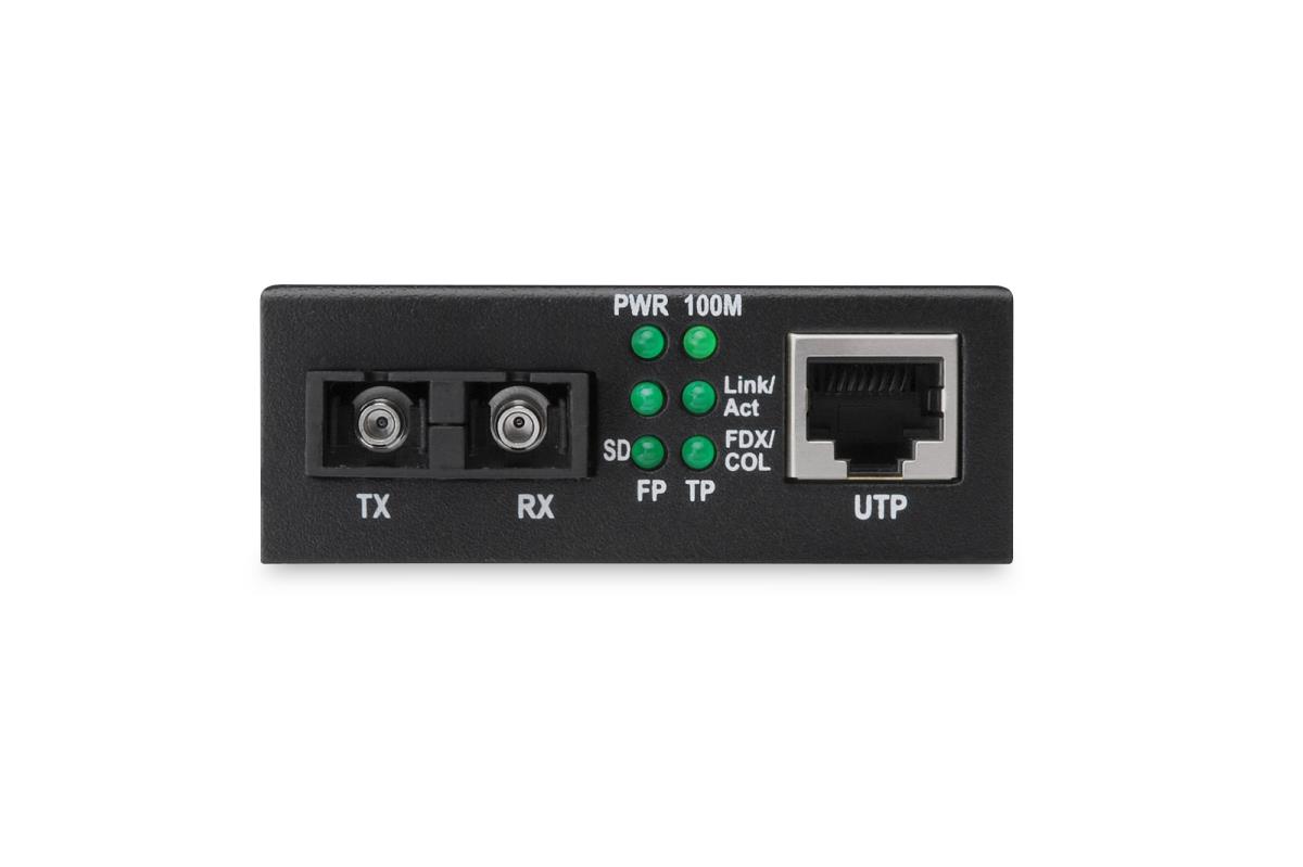 EU Product - Fast Ethernet Media Converter, RJ45 / SC thumbnail