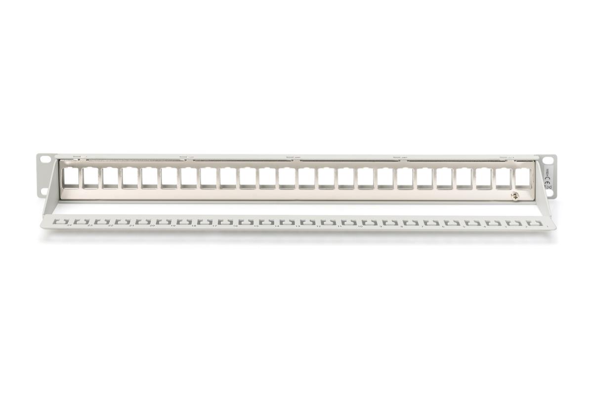 EU Product - Patchpanel   1HE 24-Port Modular Patchpanel grau thumbnail