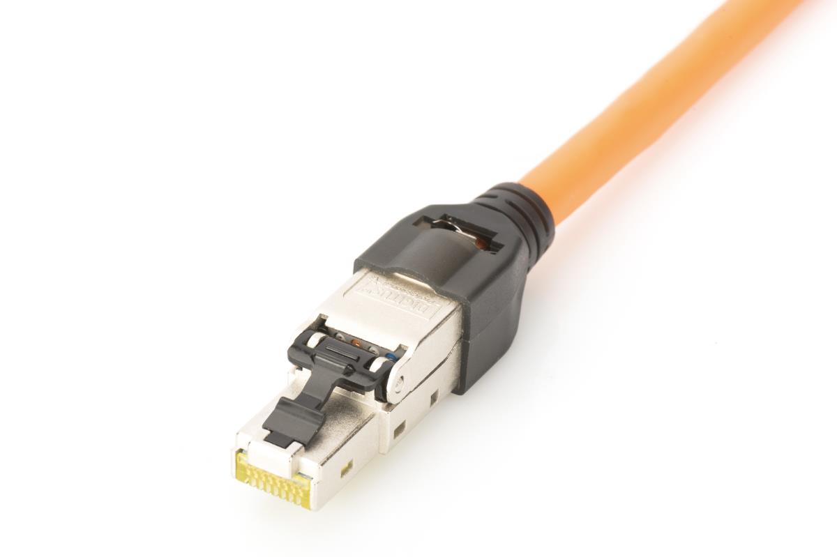 EU Product - Feldstecker RJ45 Cat6a STP mit Staubschutzkappe thumbnail