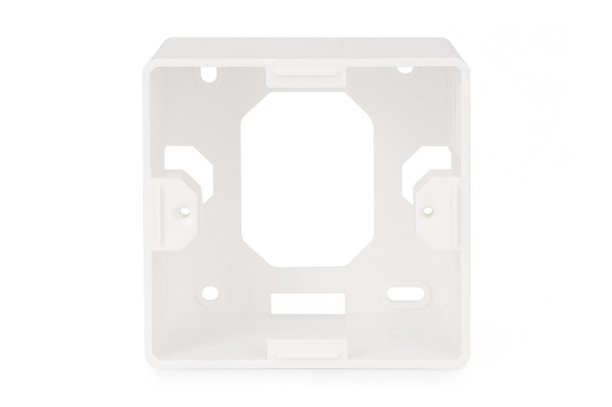 EU Product - Aufputzdose f�r Frontplatten 80x80 Reinwei� D-Layout thumbnail