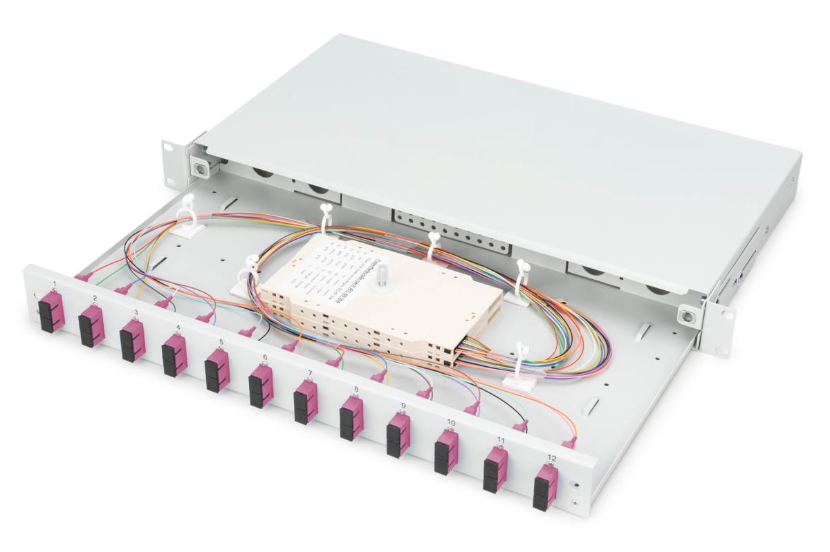 EU Product - Fiber Optic Splice Box, Equipped, SC, OM4 thumbnail