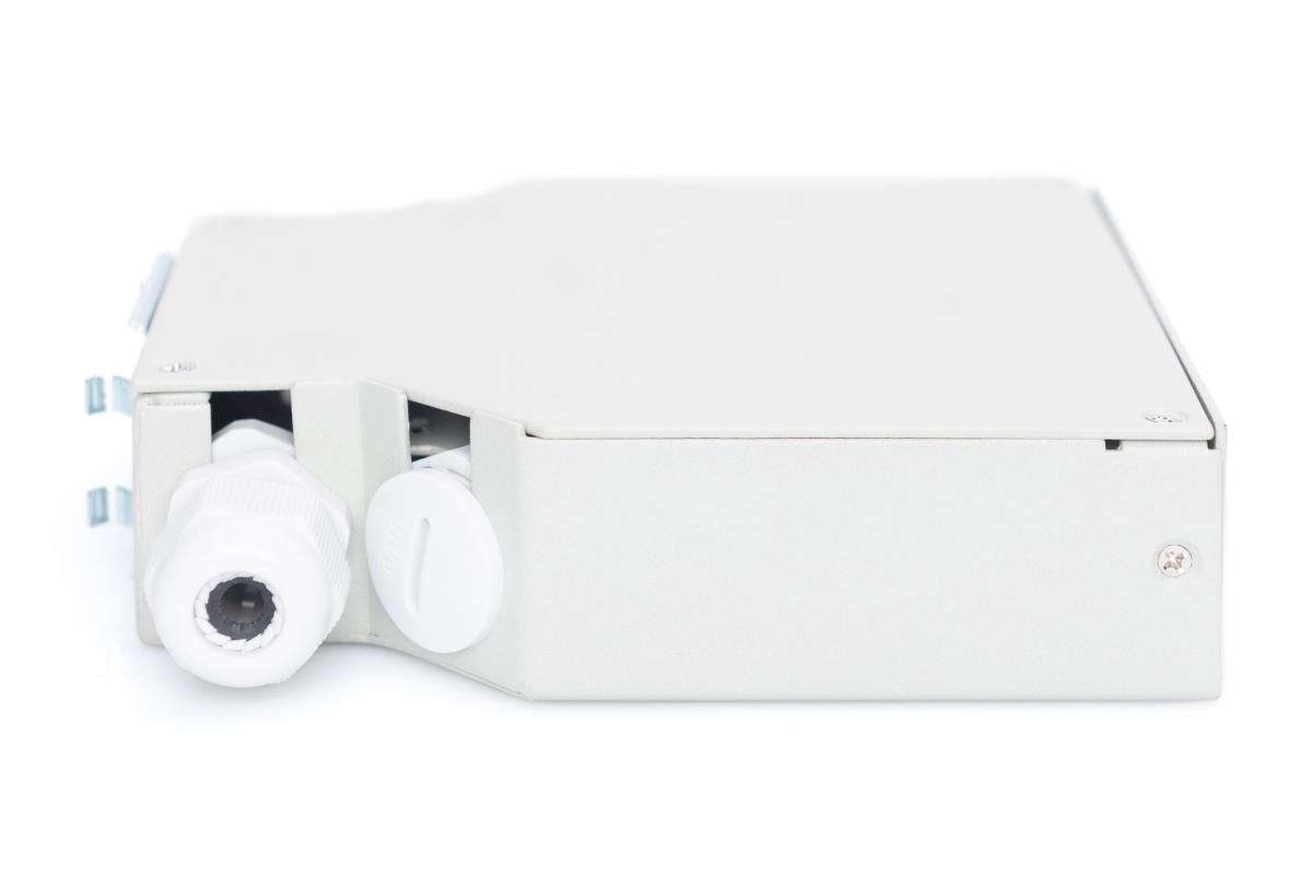 EU Product - Din Rail Splice Box for 8 LC/DX couplers thumbnail
