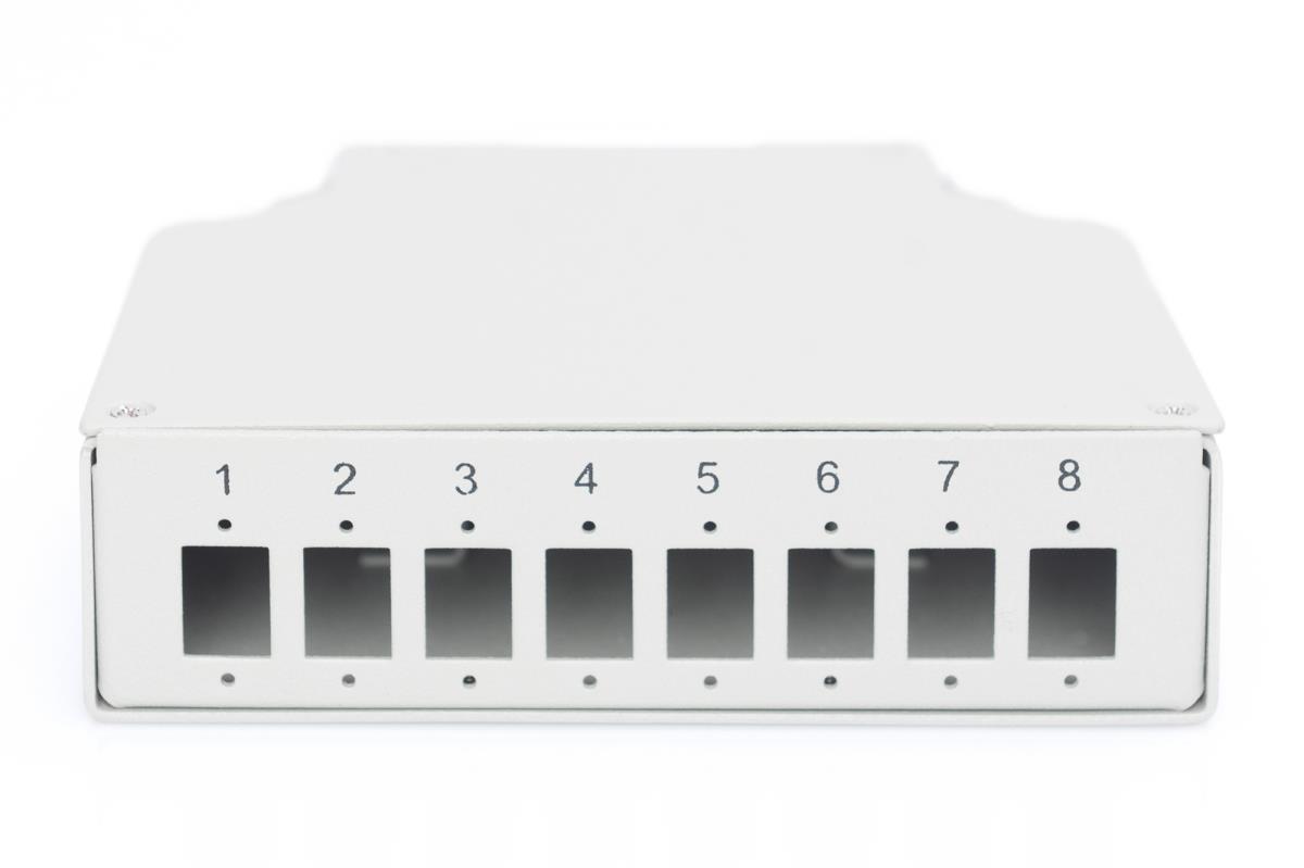 EU Product - Din Rail Splice Box for 8 LC/DX couplers thumbnail