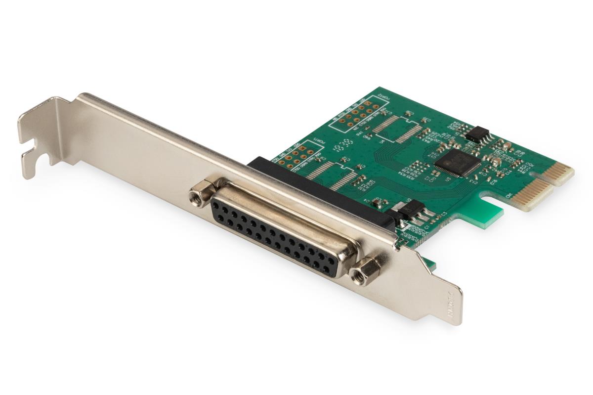 EU Product - PCI Expr Card 1x D-Sub25 parallel Port + LowProfile retail thumbnail