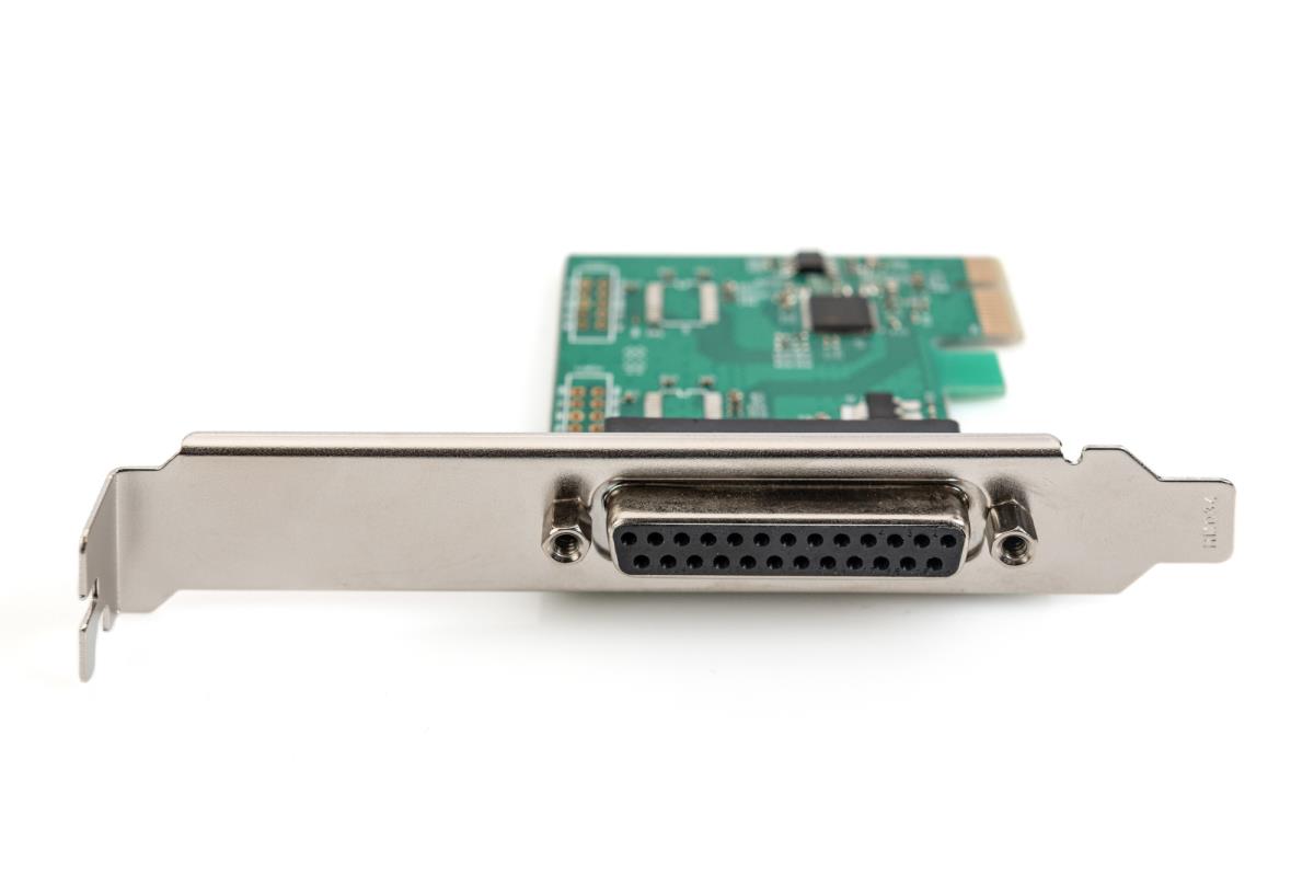 EU Product - PCI Expr Card 1x D-Sub25 parallel Port + LowProfile retail thumbnail