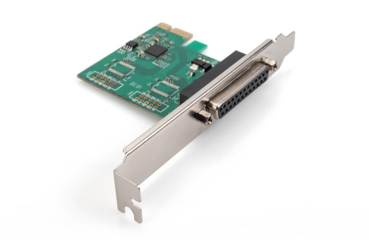 EU Product - PCI Expr Card 1x D-Sub25 parallel Port + LowProfile retail thumbnail