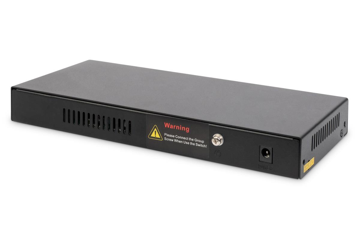 EU Product - Switch 8-Port  Gigabit 135W PoE Unmanaged schwarz thumbnail