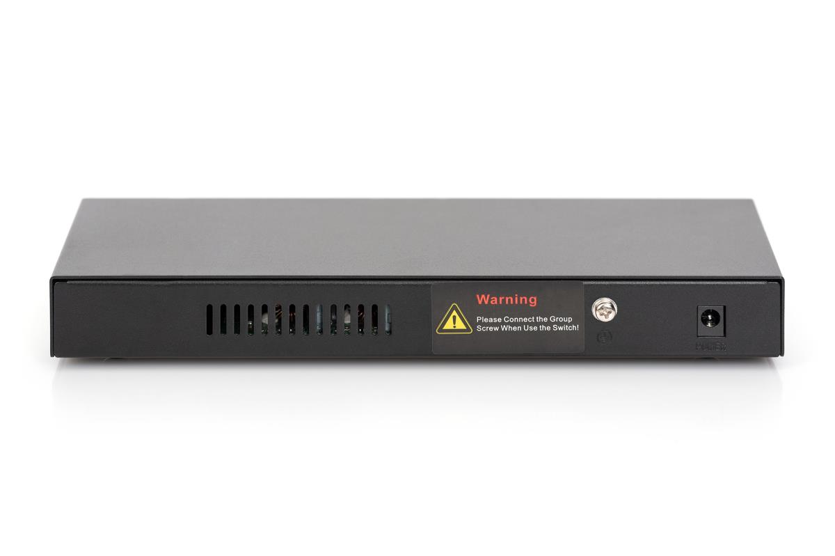 EU Product - Switch 8-Port  Gigabit 135W PoE Unmanaged schwarz thumbnail