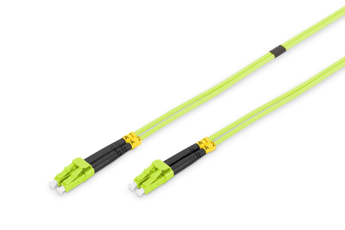 EU Product - LWL Patchkabel LC -> LC 5.00m Multimode Duplex OM5 thumbnail