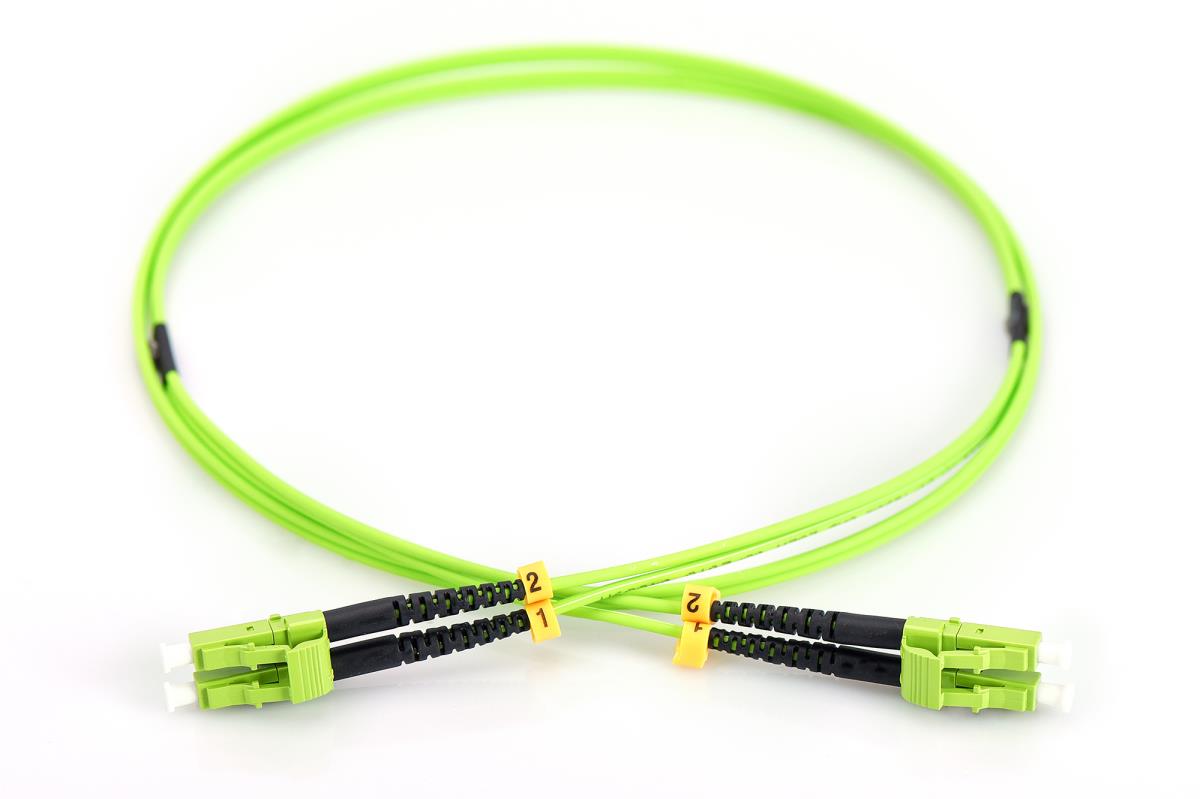 EU Product - LWL Patchkabel LC -> LC 5.00m Multimode Duplex OM5 thumbnail