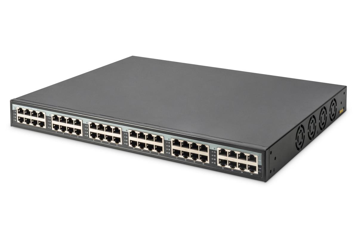 EU Product - POE + Injector 24 Port Gigabit Professional 10G 370W thumbnail