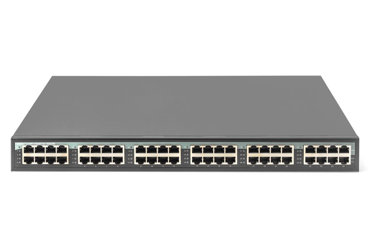 EU Product - POE + Injector 24 Port Gigabit Professional 10G 370W thumbnail