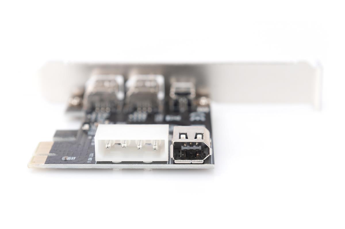 EU Product - PCI Expr Card 2x Firewire400 ext, +1x FW400 int thumbnail