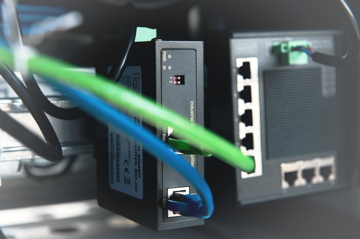 EU Product - Industrial Gigabit PoE++ Splitter, 802.3bt thumbnail