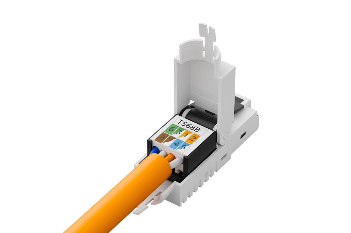 EU Product - RJ45-Stecker Cat6a f�r Feldanwendungen ungeschirmt thumbnail
