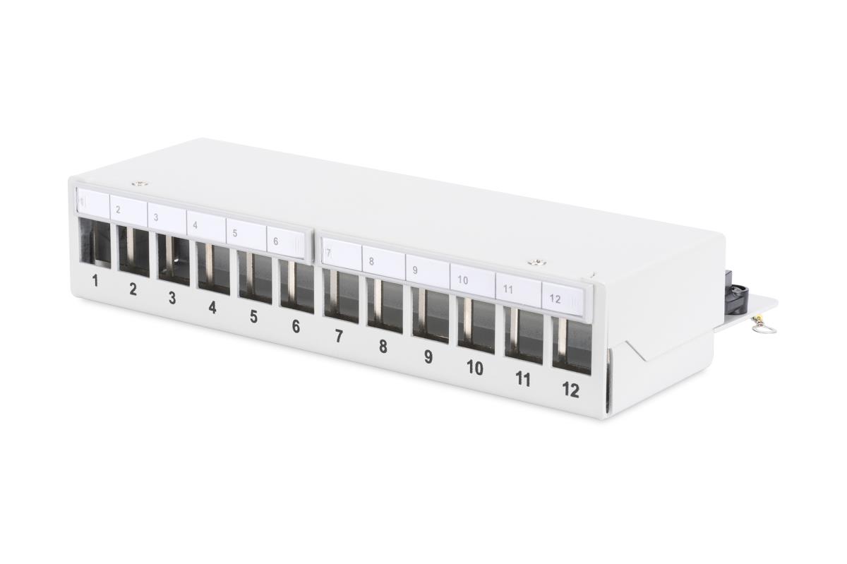 EU Product - Desktop Modular Patch Panel, shielded, 12-port thumbnail