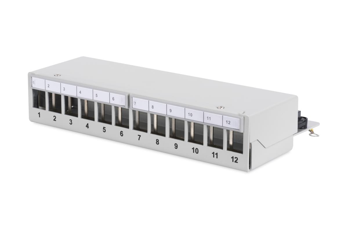 EU Product - Desktop Modular Patch Panel, shielded, 12-port thumbnail
