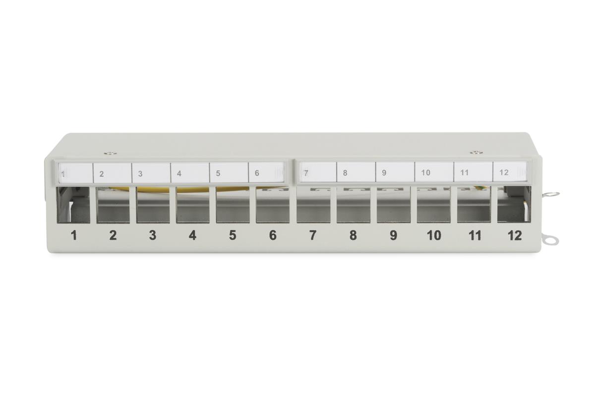 EU Product - Desktop Modular Patch Panel, shielded, 12-port thumbnail