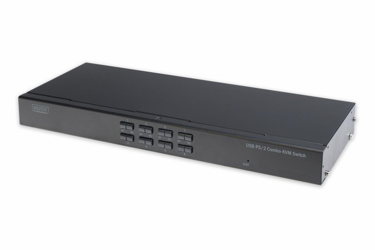 EU Product - KVM Switch 1 User ->  8 PCs (je PS/2 od. USB) thumbnail