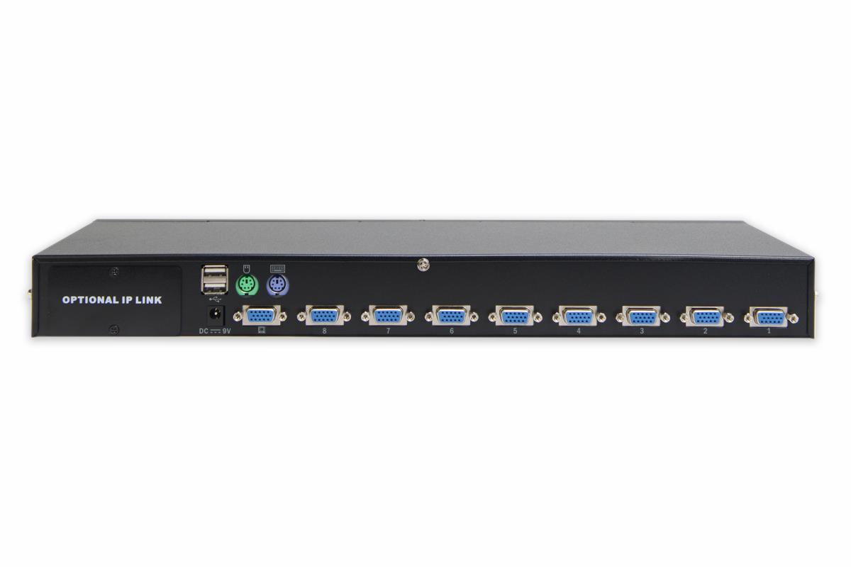EU Product - KVM Switch 1 User ->  8 PCs (je PS/2 od. USB) thumbnail