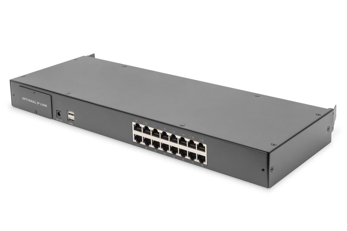 EU Product - modularer KVM-Switch 16-Port Cat 5 thumbnail