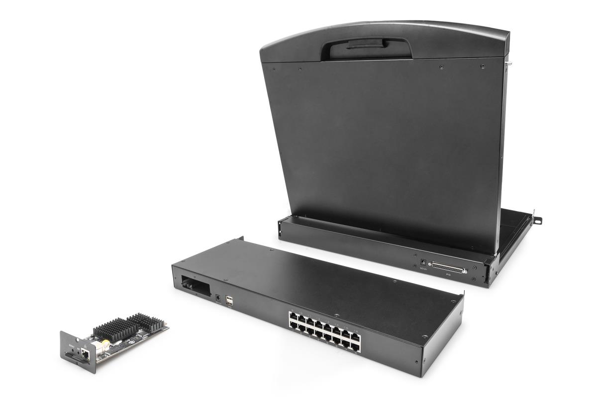 EU Product - modularer KVM-Switch 16-Port Cat 5 thumbnail