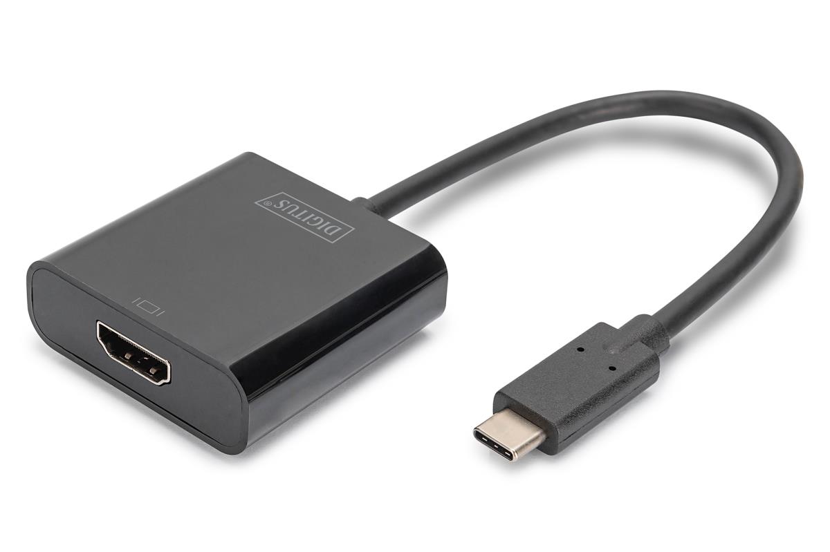 EU Product - Adapter USB3.0/C -> HDMI           4K 19.5cm schwarz thumbnail