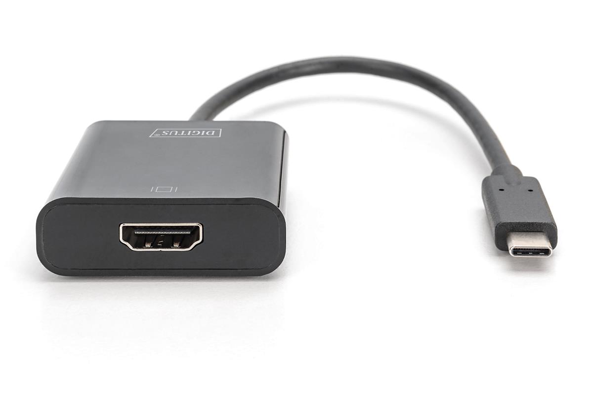 EU Product - Adapter USB3.0/C -> HDMI           4K 19.5cm schwarz thumbnail
