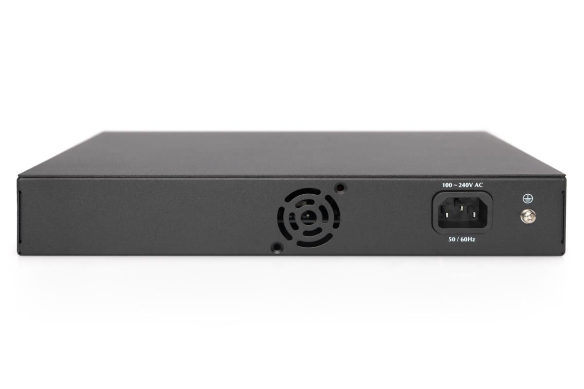 EU Product - Switch 24-Port 10/100           Unmanaged schwarz thumbnail