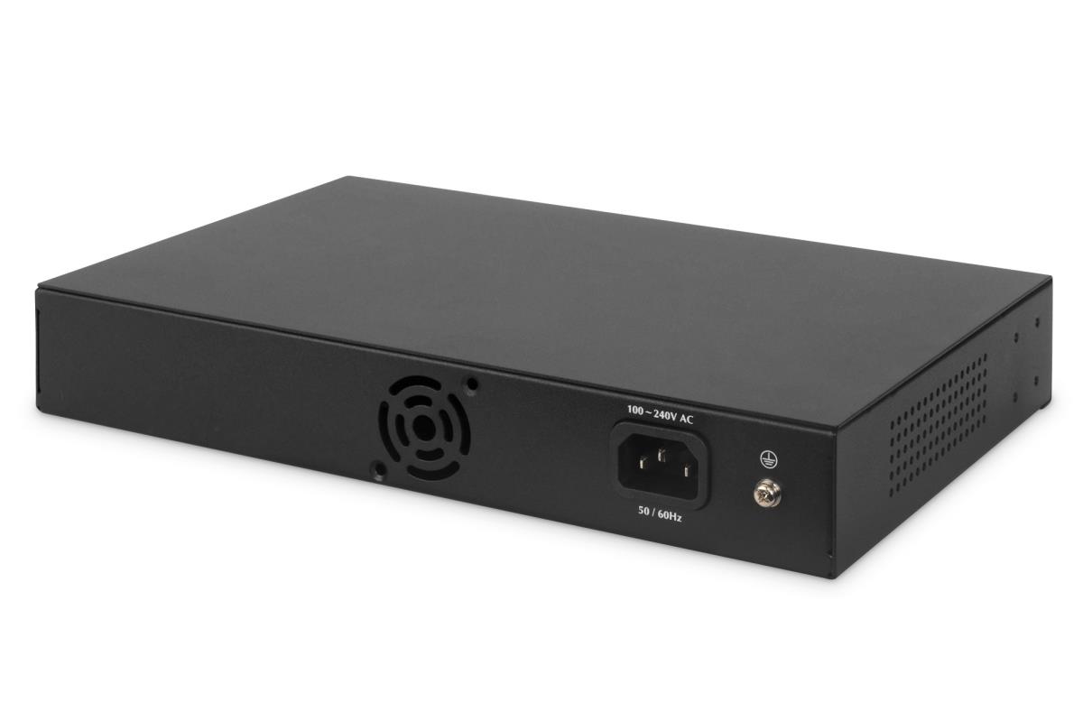 EU Product - Switch 24-Port 10/100           Unmanaged schwarz thumbnail