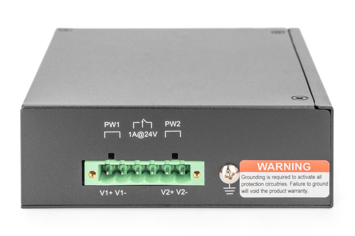 EU Product - Switch Ind. 8-Port  Gigabit         Unmanaged schwar thumbnail