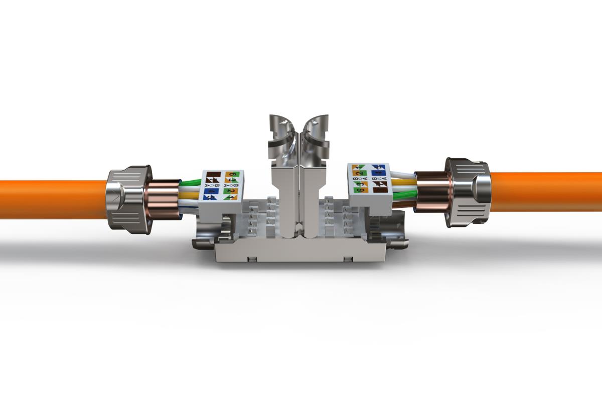 EU Product - CAT-Verbinder Cat6A f�r Feldanwendungen, 500 MHz thumbnail